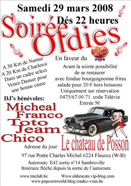 Soir�e Oldies pour le T�l�vie