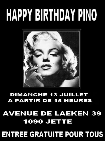 Dimanche 13 juillet anniversaire Pino au son des Oldies