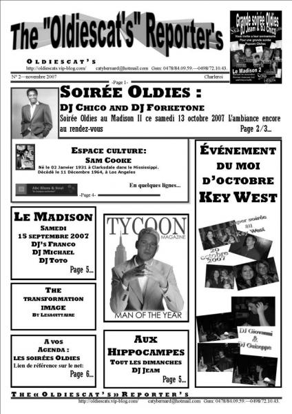 The Oldiescat's Repporter's N�2